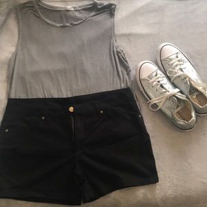 Faded Glory Black Shorts